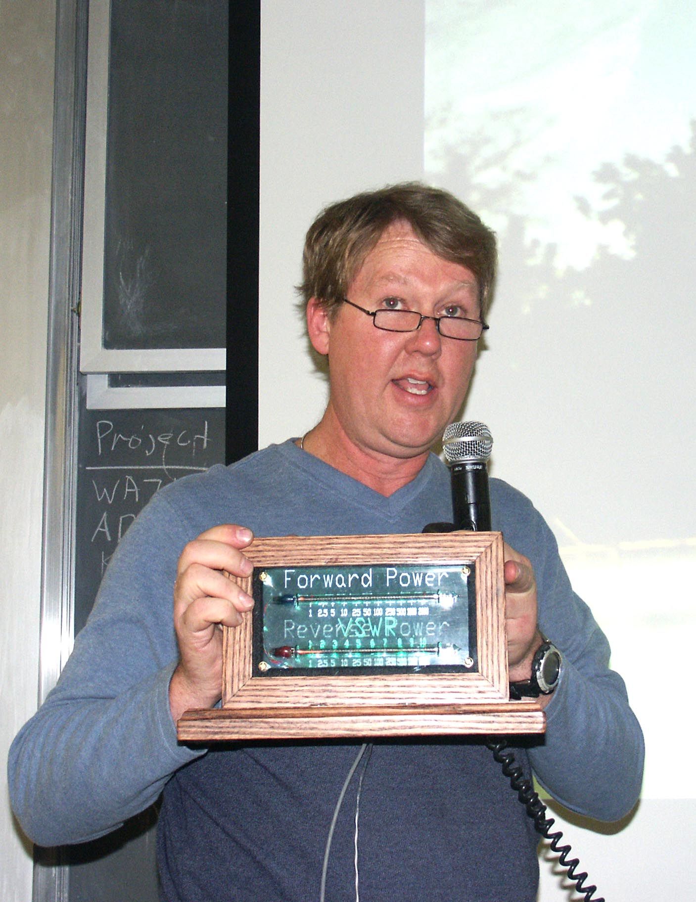 KA7OEI and Power/SWR bridge