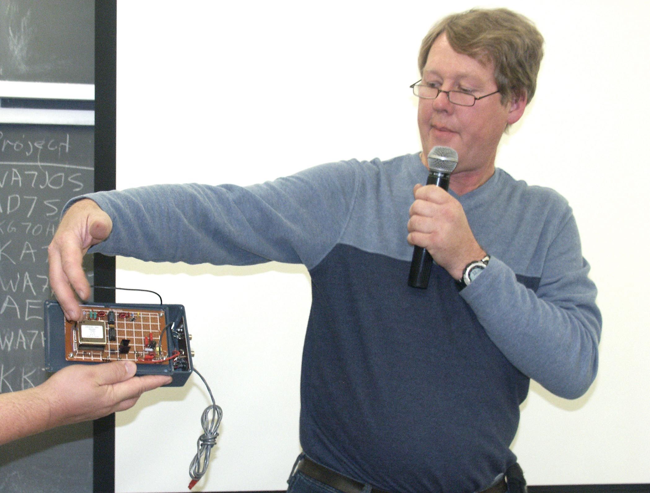 KA7OEI and down-converter