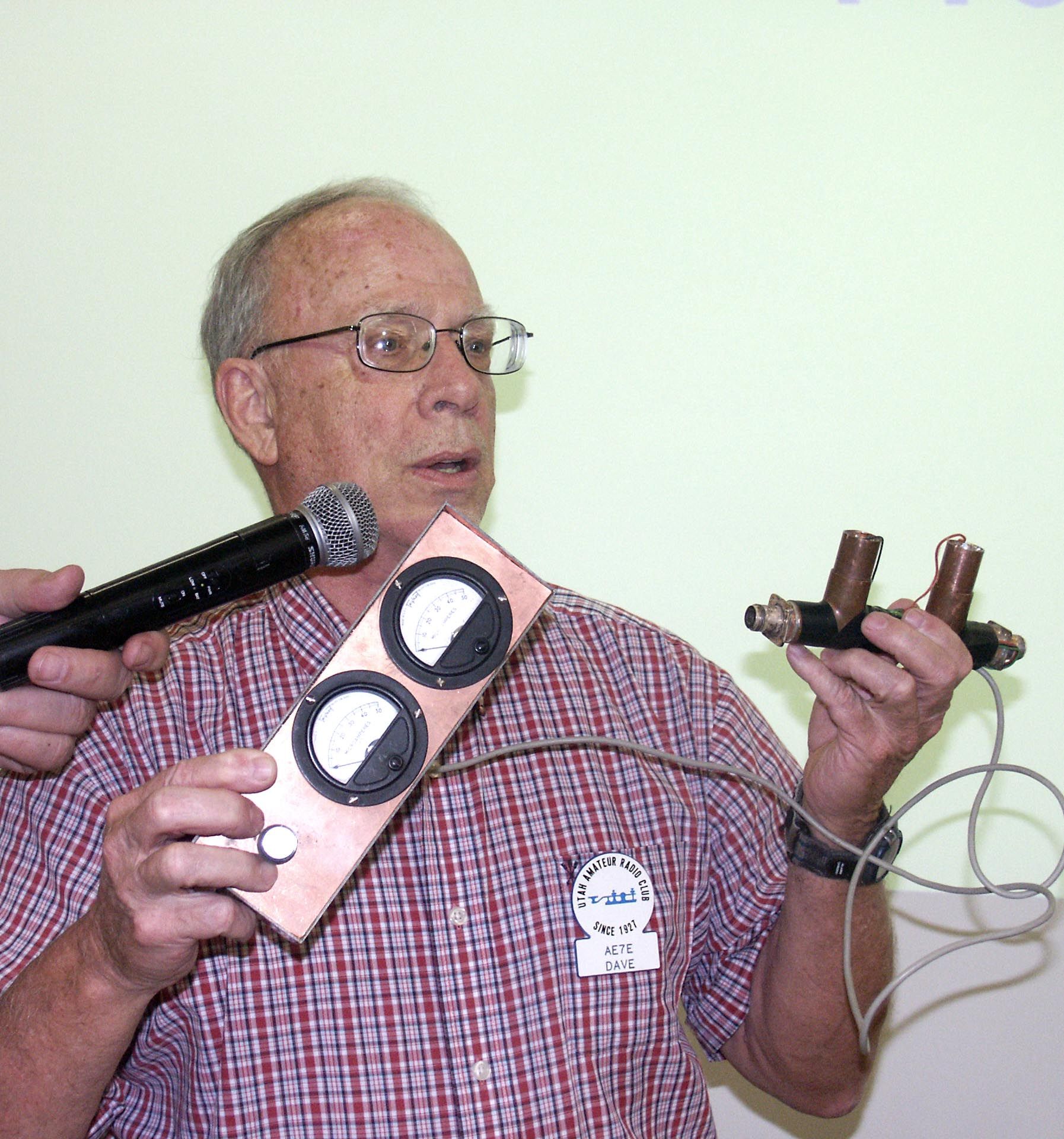 Dave Ward with Directional
Coupler