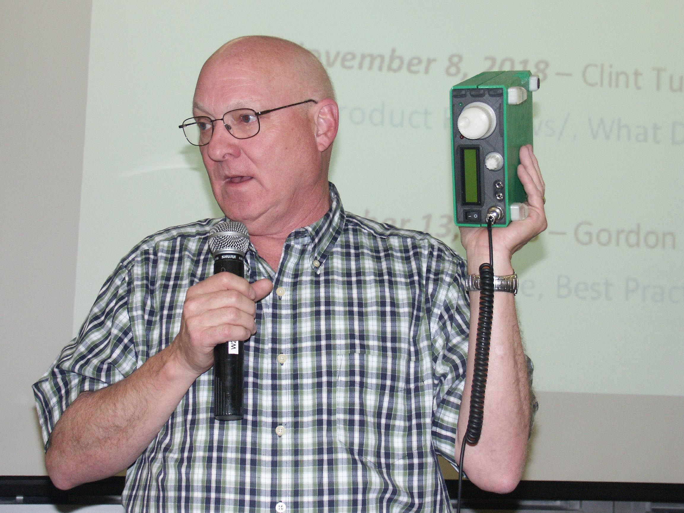 WA7PZJ and box for Bitx
QRP rig